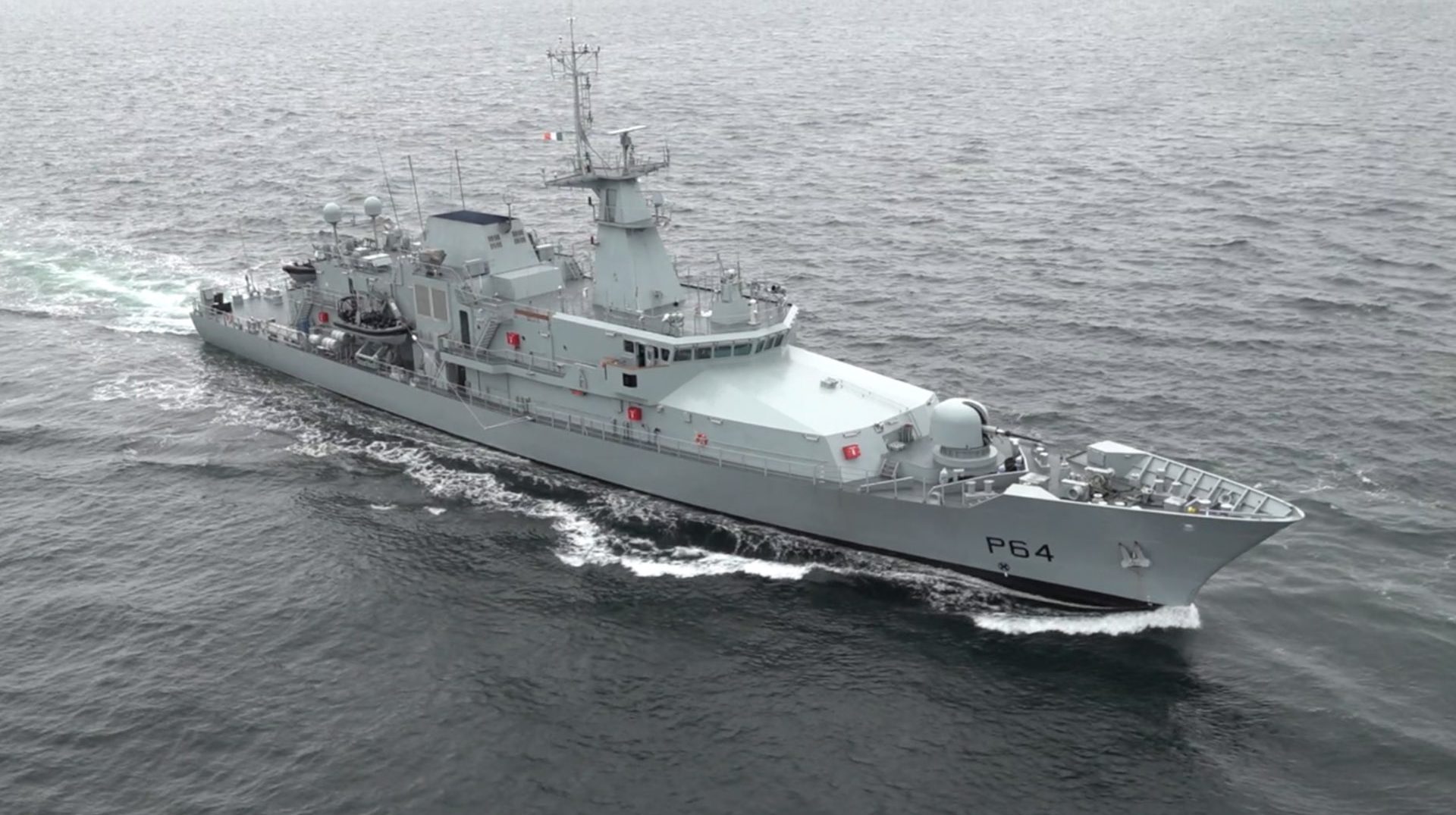 Irish navy ship P64