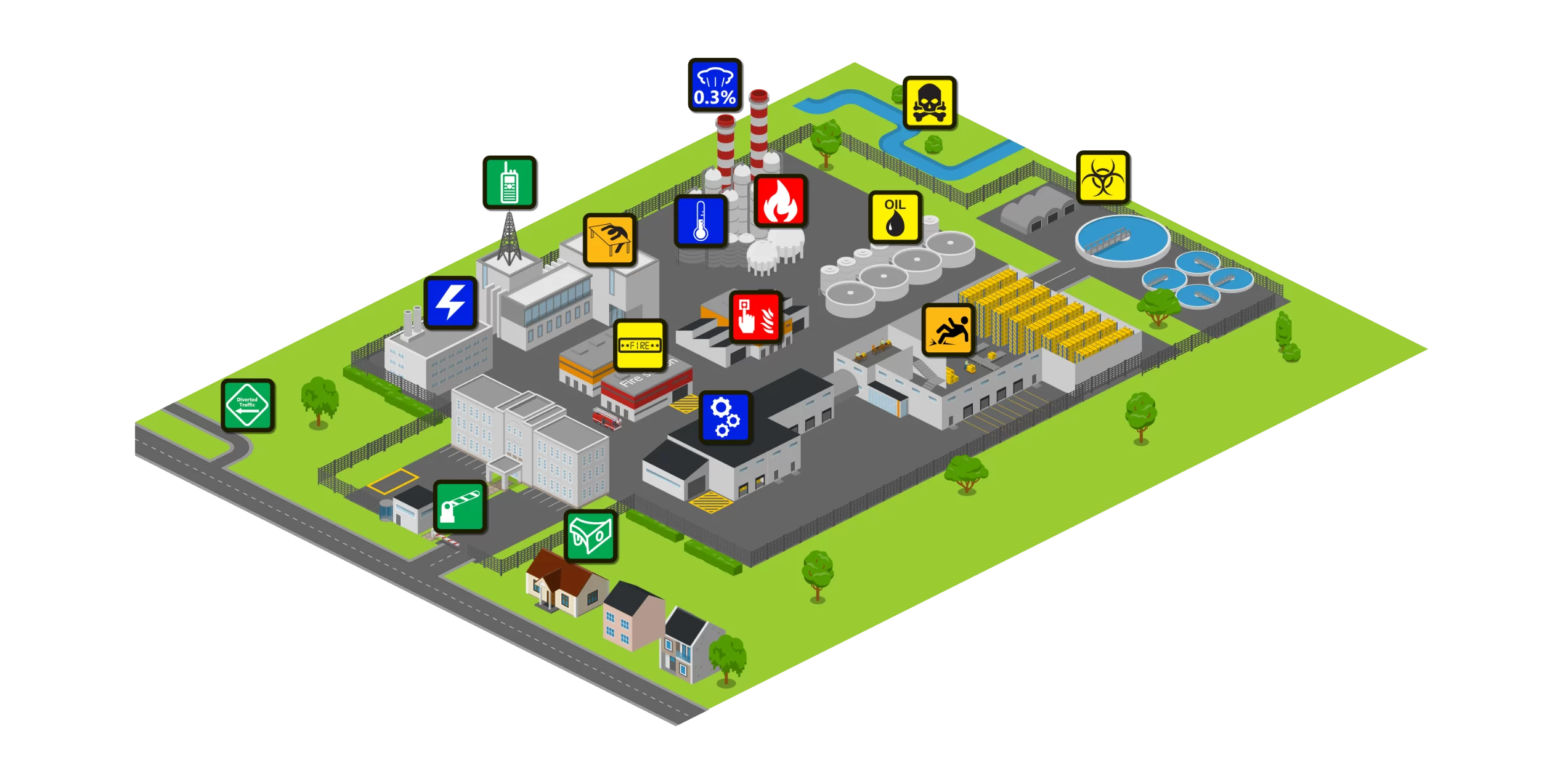 Pharma-and-manuf-isometric Pharma-and-manuf-isometric